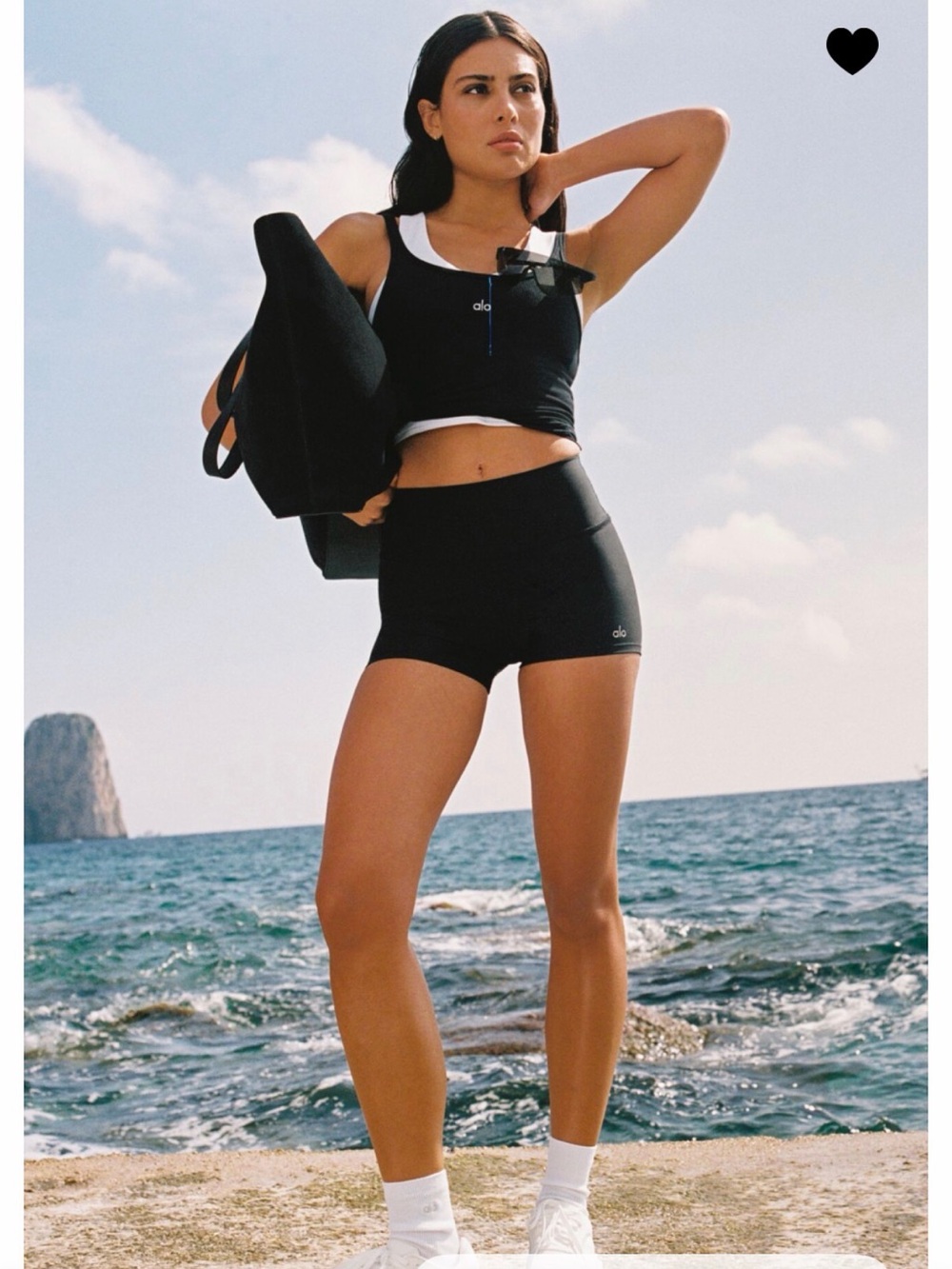 ALO Yoga Black 3” Airlift Shorts